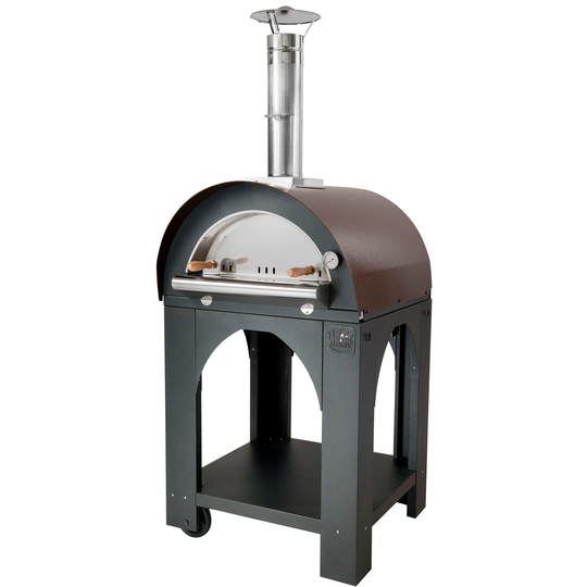 Clementi Pulcinella Vedeldad Pizzaugn 100x80 cm. Koppar
