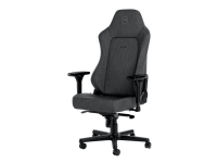 Noblechairs Hero TX - Stol - ergonomisk - armstöd - T-formad - lutande - aluminium, polyuretan, textil, memory foam, polyuretanläder, kallskum, stålram - antracit