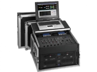 IMG STAGELINE MR-106PC 19 tums rack 8 U Trä inkl. handtag , inkl. fällbara bord