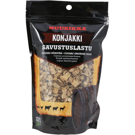 Muurikka Rökspån 360 gram, cognac