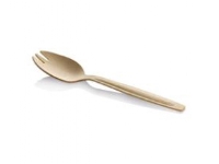 Dessertsked Spork 147 mm Biologiskt nedbrytbart björkträ,2000 st/krt