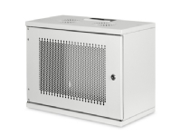 DIGITUS Professional Soho Series DN-19-07U-S-PD - Skåp - väggmonterbart - grått, RAL 7035 - 7U - 19