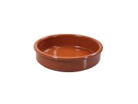 Skål Terracotta Regas Ø115xH30 mm rustik rød/brun