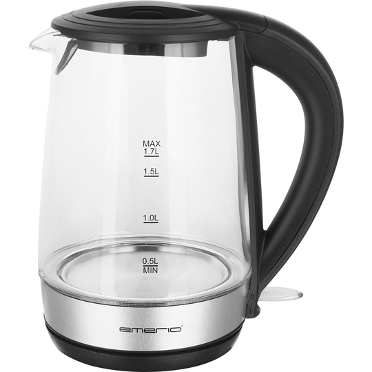 Emerio Glas Vattenkokare 1,7 liter