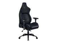 Razer Iskur - Stol - ergonomisk - fällbar - armstöd - lutning - svängtapp - polyester, bomull, konstläder, gjutet skum med hög densitet - svart