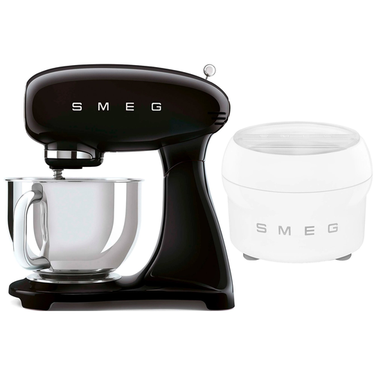 Smeg Köksmaskin och Glassmaskin, Svart