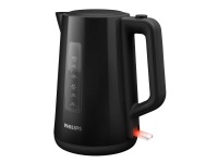 Philips Series 3000 HD9318 - Vattenkokare - 1.7 liter - 2.2 kW - svart