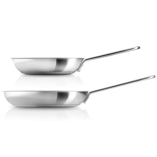 Eva Trio Stekpanneset rostfritt stål, 28 & 20 cm