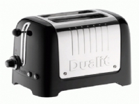 Brödrost DUALIT® Lite - 2/skiv 1100 w - Blank Black
