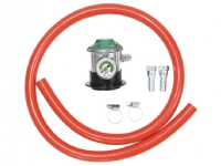Cozze® regulator-set med regulator med manometer, slang 1.1