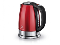 Electrolux EEWA7700R, 1.7 L, 2400 W, Svart, Röd, Silver, Rostfritt stål, Justerbar termostat, Vattenmätare