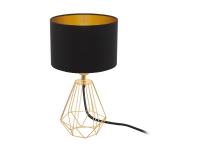EGLO CARLTON 2 BORD H305 GULD/SVART