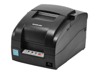 BIXOLON SRP-275III - Kvittoskrivare - dubbelfärgad (monokrom) - punktmatris - Rulle (8,3 cm) - 80 x 144 dpi - 9 pin - upp till 5.1 rader/sek - USB 2.0, LAN, seriell - kniv