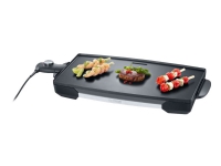 SEVERIN KG 2397 - Grill - elektrisk - 2052 cm2 - svart/borstat rostfritt stål