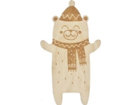 Milin Wooden Bookmark - Teddy bear