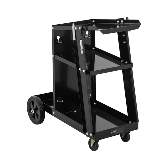 Svetsvagn - 3 hyllplan - 80 kg
