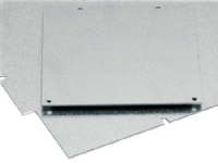 FIBOX Monteringsplatta för väggskåp SOLID P, plast 528 x 254 x 5 mm för 6030-skåp