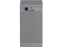 Beko DVS05024S - Diskmaskin - bredd: 44.8 cm - djup: 60 cm - höjd: 85 cm - silver