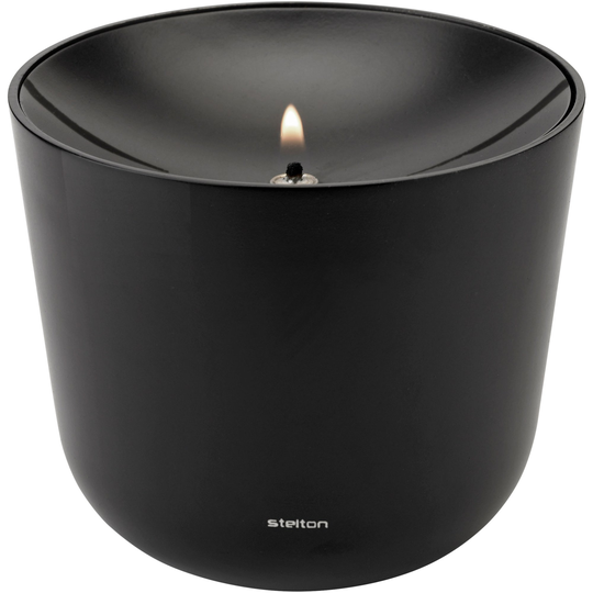 Stelton Solis oljelampa, 11,5 cm, soft black