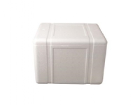 Termokasse 8 ltr. 31x26x21 cm vit EPS med Låg