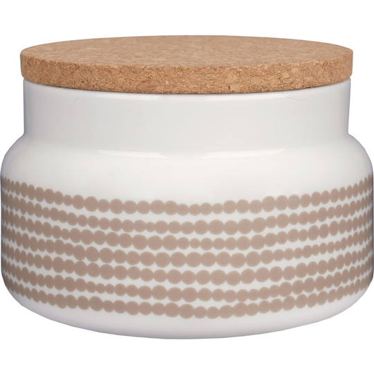 Marimekko Siitolapuuthara burk med lock, 0,7 liter