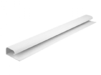 Delock - Kabelkanal - kan monteras under bord - 40 cm - vit (paket om 2)