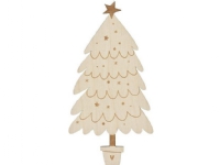 Milin Wooden tab - Christmas tree
