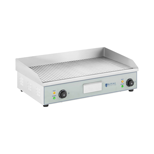 Elektriskt stekbord - 400 x 730 mm - Royal Catering - 2 x 2,200 W