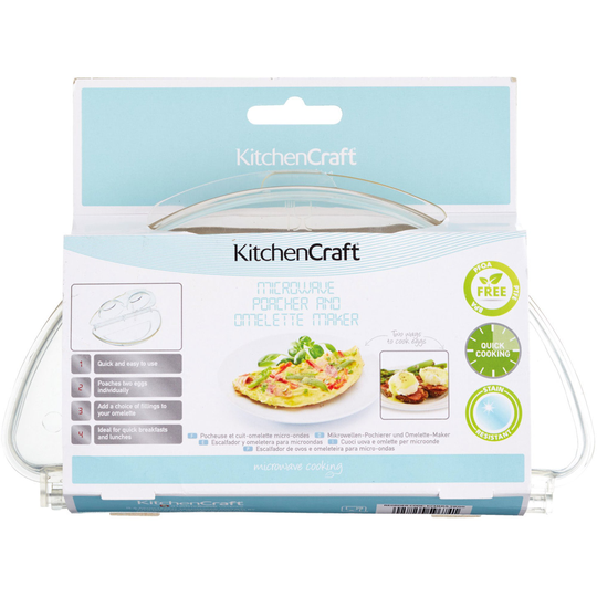 Kitchen Craft Äggpocherare och omelettform