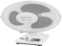 Bordsfläkt A180 Ø30 cm, vit, oscillerande med 3 hastigheter för bord eller vägg, 35W, 220-230V 50/60 Hz.