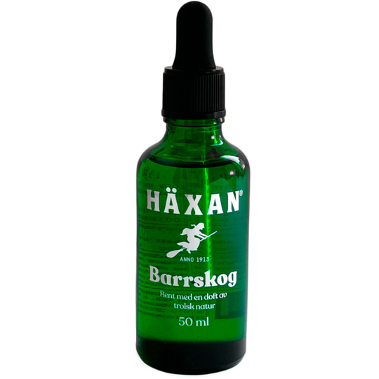 Häxan Doftolja, barrskog