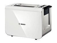 Bosch Styline TAT8611 - Brödrost - elektrisk - 2 skiva - vit/antracit