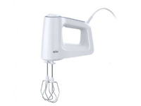 Braun HM 3135 WH, Stavmixer, Grå, Vit, Vispa, Hacka, Skärare, Skål, Mixer, 1,25 m, 0,6 L, 0,5 L