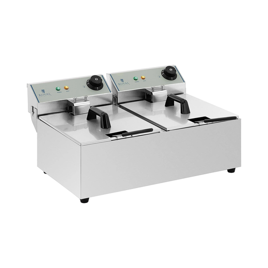 Elektrisk fritös - 2 x 10 L - ECO