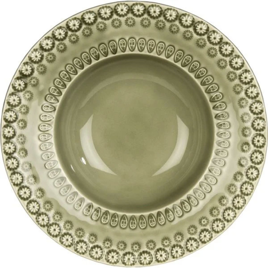 PotteryJo Daisy Djup tallrik 2 st, Faded Army