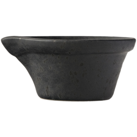 PotteryJo Peep Degskål 12 cm Matt Black