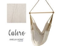 AmeliaHome Brazilian Hammock, Calero, Light Beige, 100x130x100 Cm