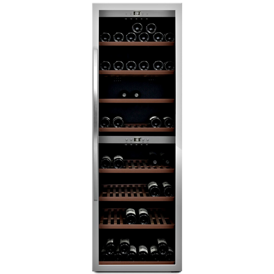 mQuvée WineExpert 180, fristående vinkyl, rostfritt