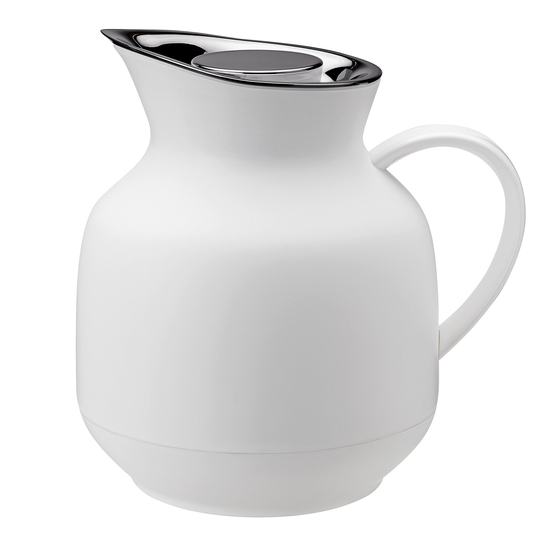 Stelton Amphora termoskanna 1 liter, te, soft white
