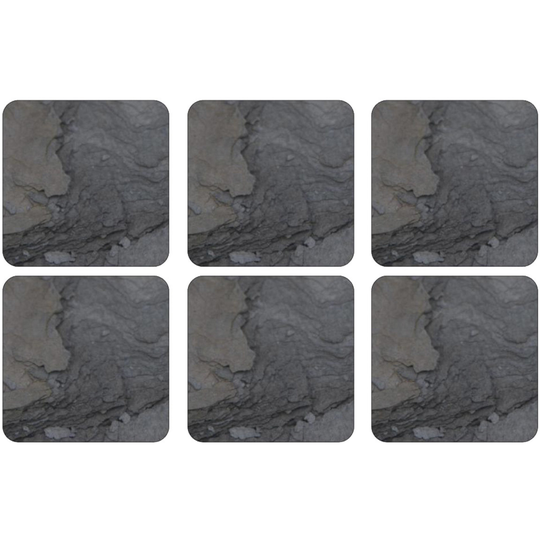 Pimpernel Midnight Slate Glasunderlägg 6-pack