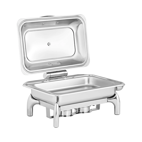 Chafing dish - GN 1/1, hydrauliskt lockgångjärn - 9 L - 2 bränsleceller - Royal Catering
