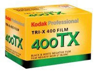 Kodak Professional Tri-X 400TX - Film för svartvita foton - 120 (6 cm) - ISO 400 - 5 rullar