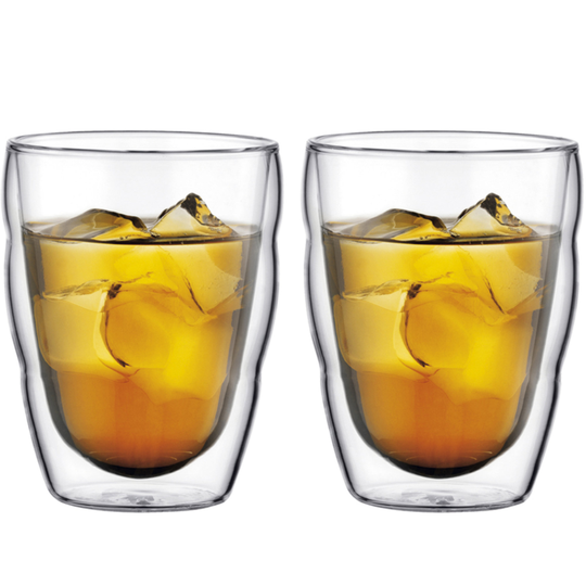 Bodum Pilatus Dubbelväggigt glas 0,25 Liter 2 pack