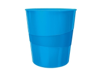 Papirkurv Leitz Plus 15L WOW blå - (6 stk.)