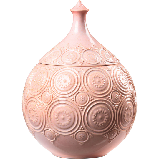 Bjørn Wiinblad Symphony Magic Bonbonniere ljus rosa 21,5 cm