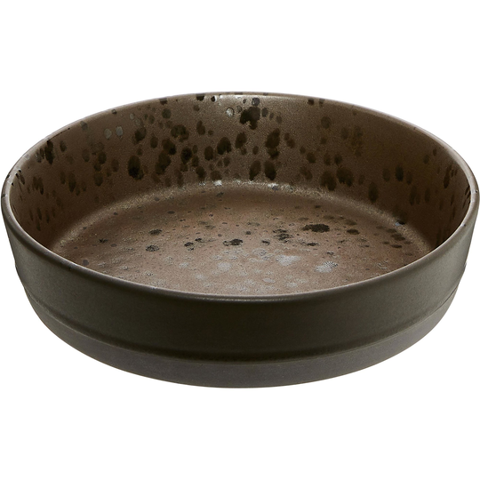 Aida RAW djup tallrik i stengods 19,4 cm, brun