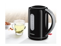 Bosch TWK7603 - Vattenkokare - 1,7 liter - 2,2 kW - ljusgrå/svart