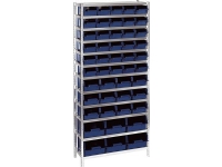 RAACO Komplett hylla MIX A/31 med lådor 30 st. av typ 5-60012 st. av typ 6-11006 st. av typ 8-2000