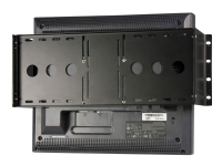StarTech.com 4U Universal VESA Monteringsfäste för LCD-skärm för 19-tums rack eller skåp - TAA-kompatibelt - Fäste i kallpressat stål (RKLCDBK) - Monteringssats - för LCD-skärm - massivt kallpressat stål - svart - skärmstorlek: 19 - för P/N: CABSCRWS1224, RK2433BKM, RK2537BKM, RK3236BKF, RK4236BKB, RK4242BK24, RK4242BK30