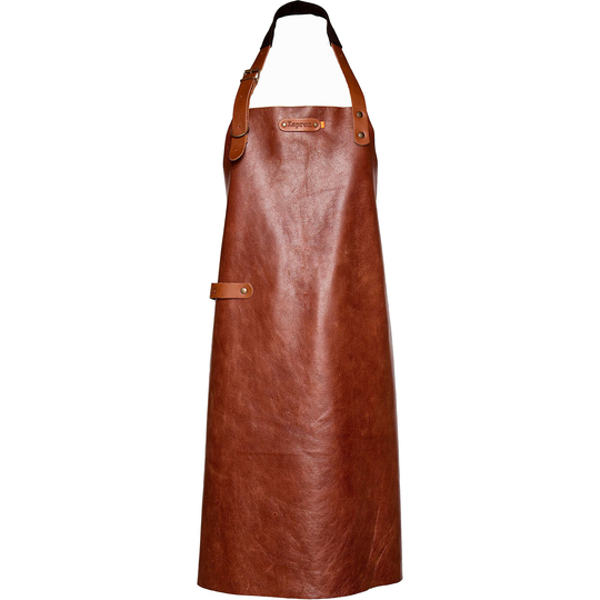 Xapron New York förkläde i cognac-brun, XL